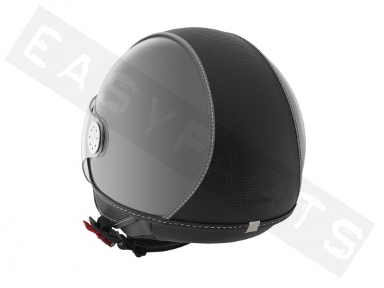 Piaggio Helm Demi Jet PIAGGIO Carbonskin Glossy Grau 715 / C